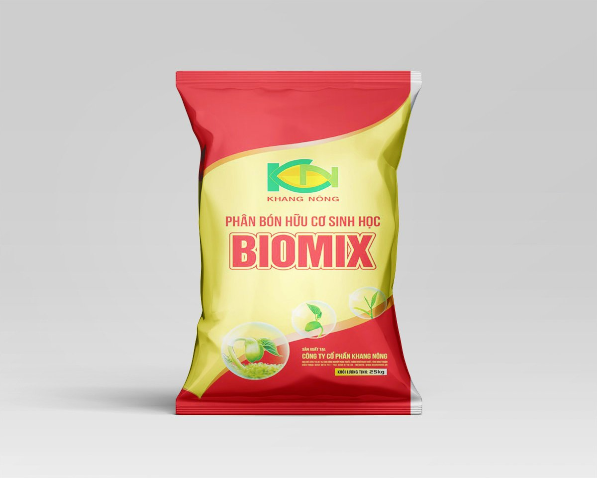 Phân bón hữu cơ sinh học Khang Nông BIOMIX 