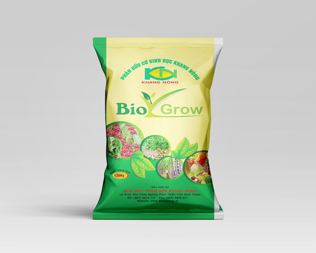 Phân hữu cơ sinh học Khang Nông Bio Grow