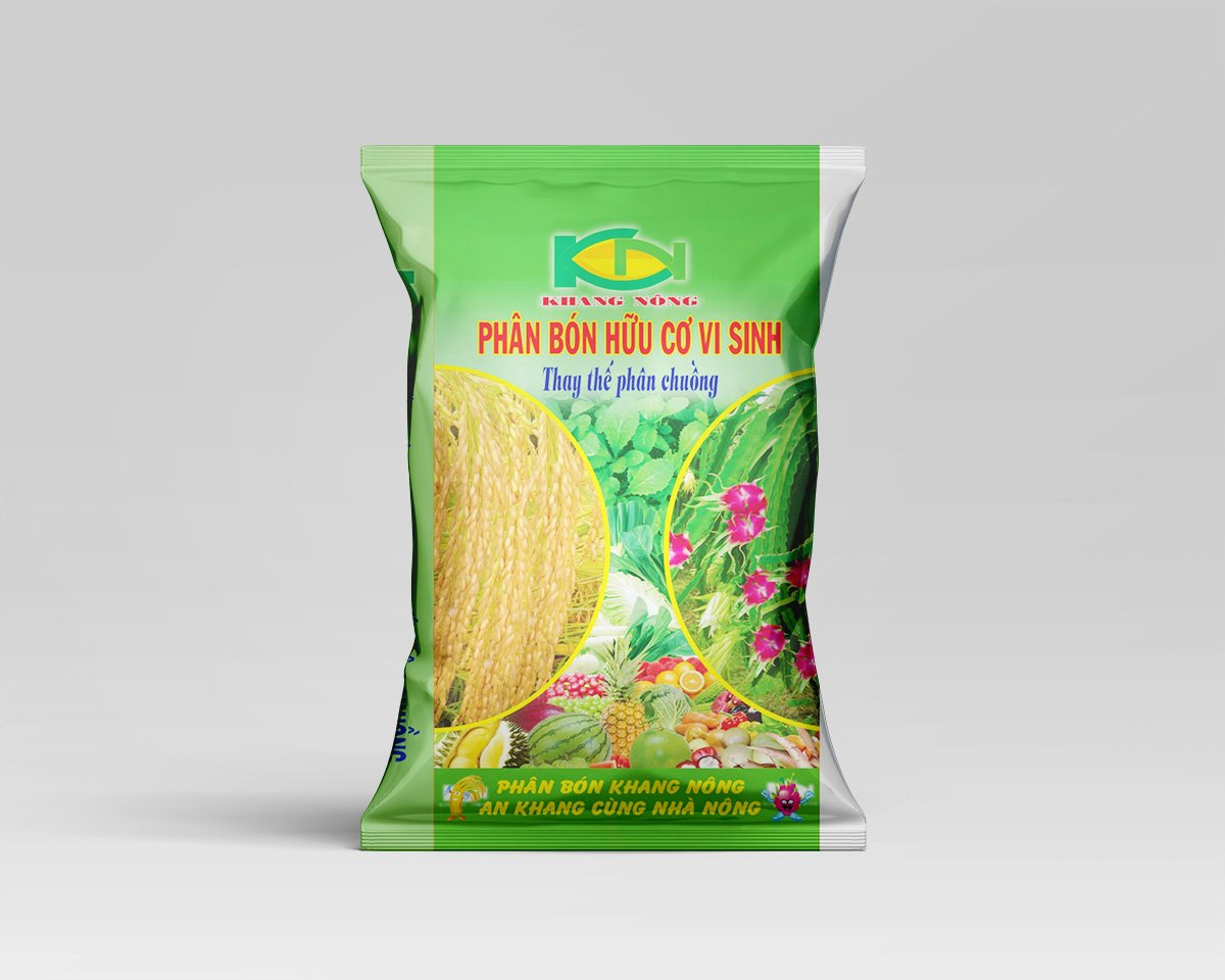 Phân bón hữu cơ vi sinh Khang Nông Organic - thay thế phân chuồng